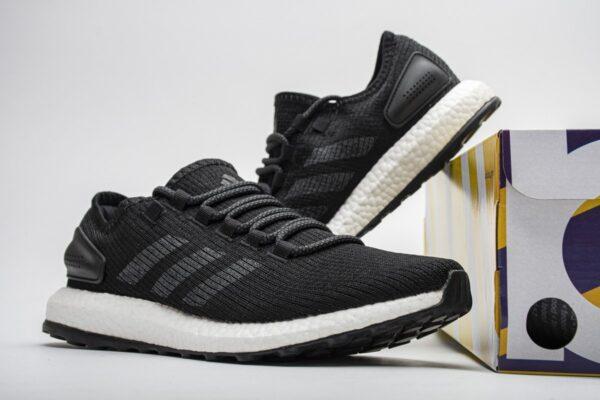 BA8899 adidas PureBoost Black/White - Image 2