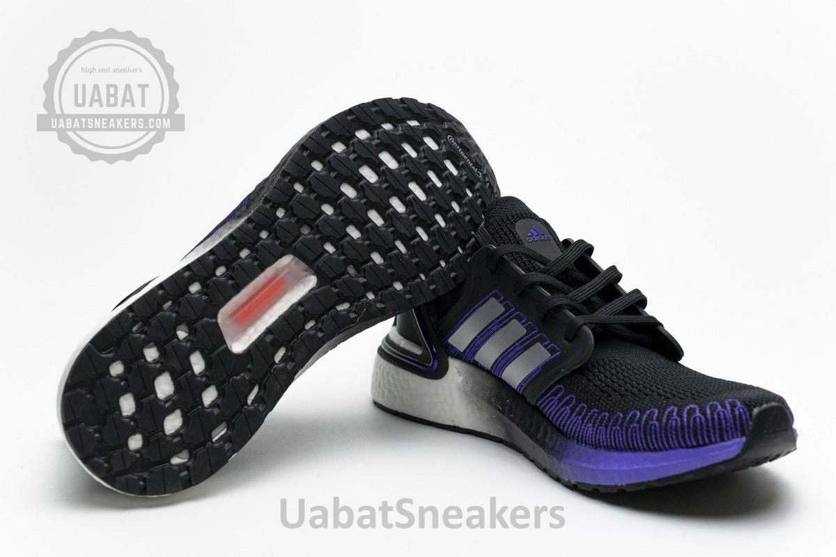 FV0033 adidas Ultra BOOST 20 CONSORTIUM Core Black Silver Real Boost - Image 6