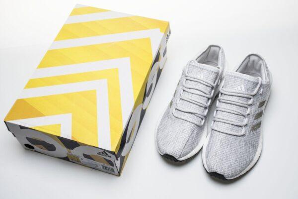 Adidas Pure Boost “Bright gray white”BB6277 - Image 2