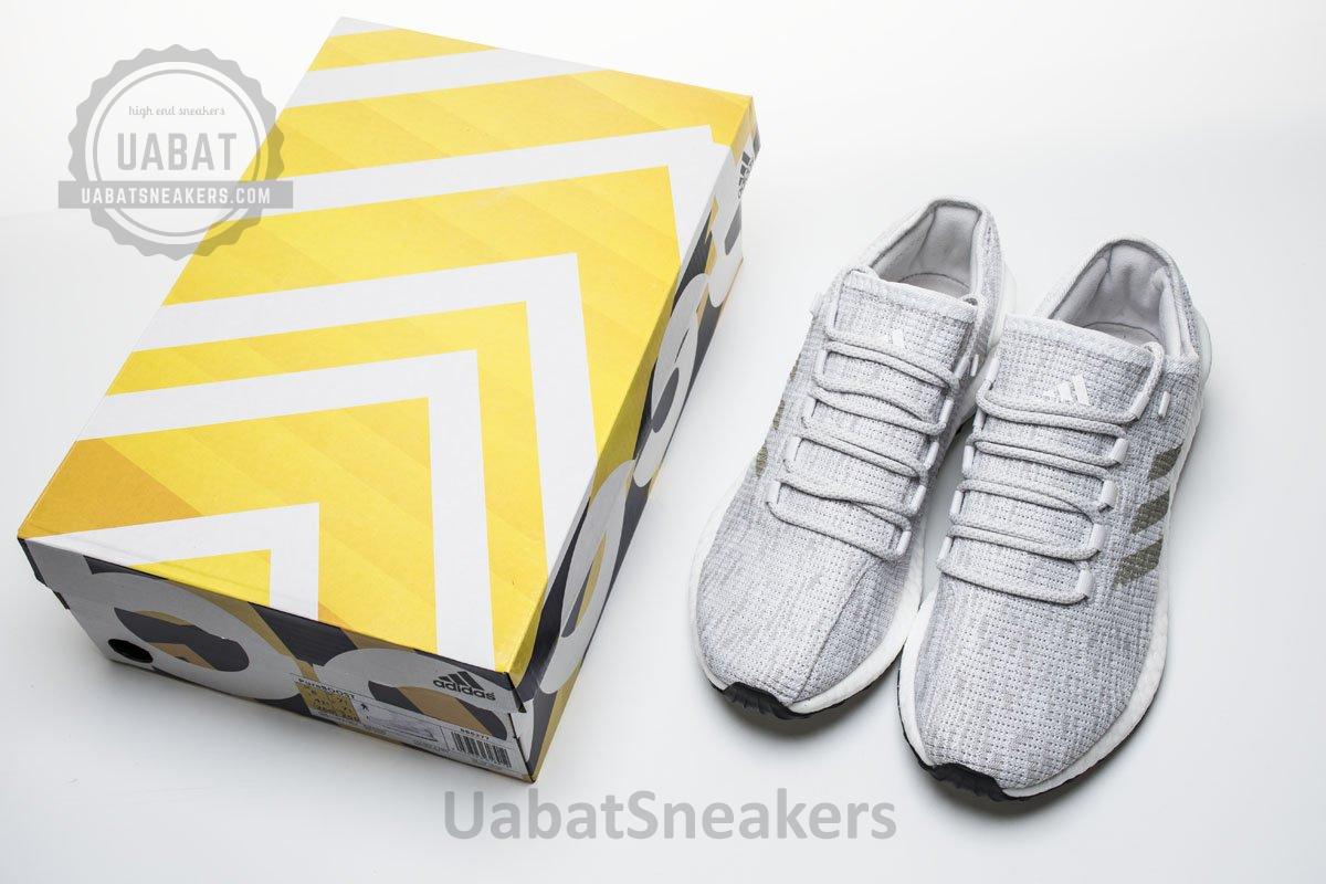 Adidas Pure Boost “Bright gray white”BB6277 - Image 2