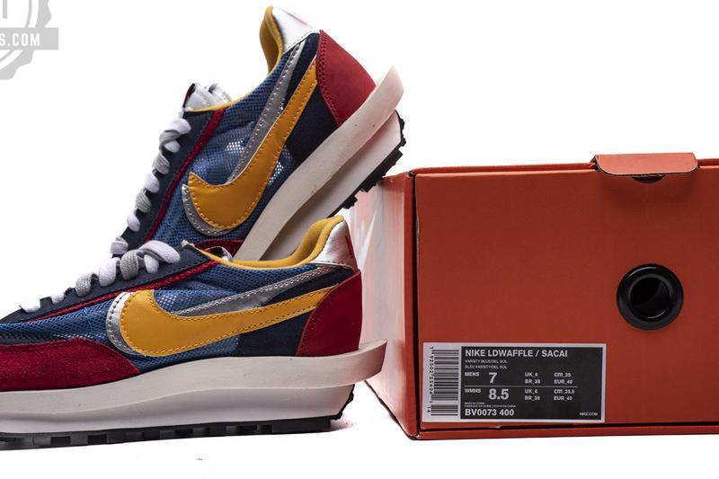 Sacai x Nike LDWaffle Blue Multi BV0073-400 - Image 2
