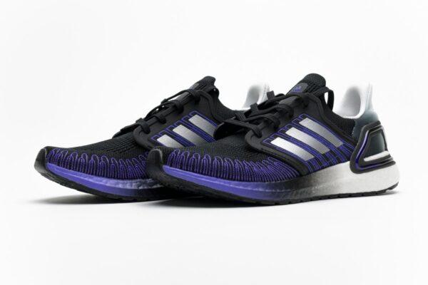 FV0033 adidas Ultra BOOST 20 CONSORTIUM Core Black Silver Real Boost - Image 4