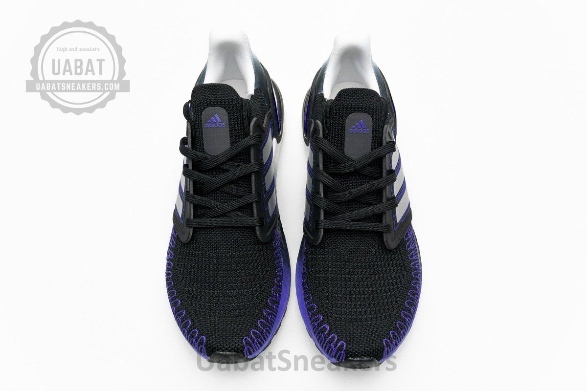 FV0033 adidas Ultra BOOST 20 CONSORTIUM Core Black Silver Real Boost - Image 7