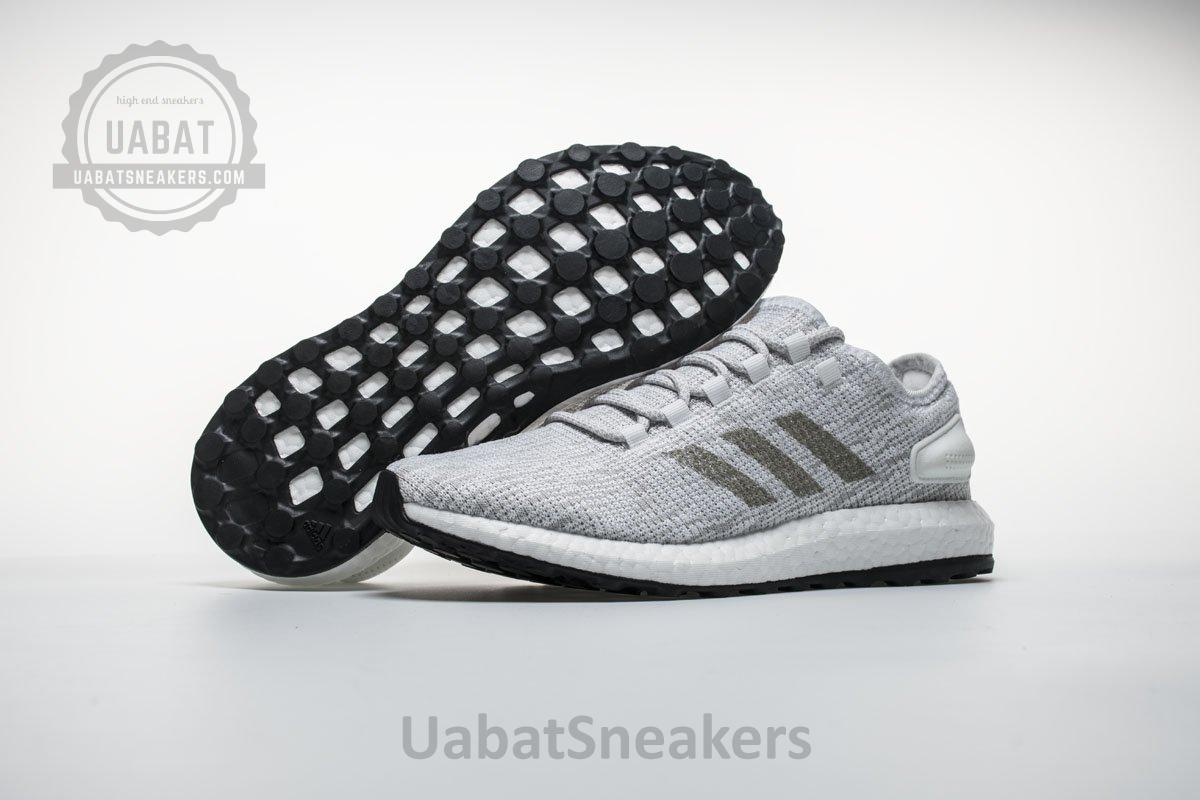 Adidas Pure Boost “Bright gray white”BB6277 - Image 3