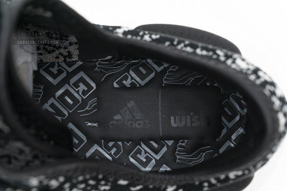 Sneakerboy x Wish x adidas Pure Boost Glow in the dark Real Boos S80980 - Image 9
