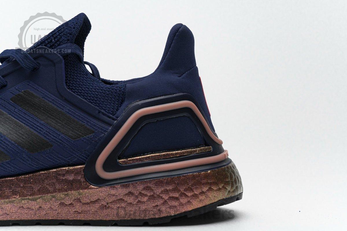 FV4394 adidas Ultra BOOST 20 CONSORTIUM Dark Blue Gold Real Boost - Image 17