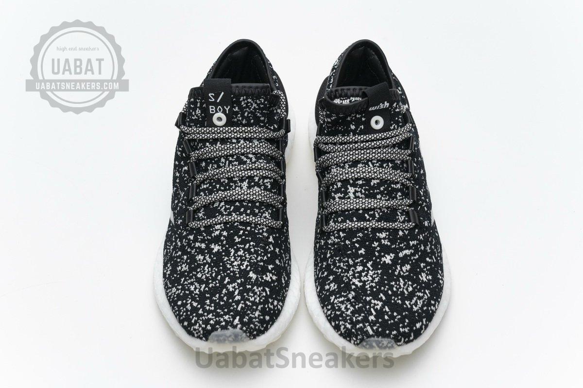 Sneakerboy x Wish x adidas Pure Boost Glow in the dark Real Boos S80980 - Image 6