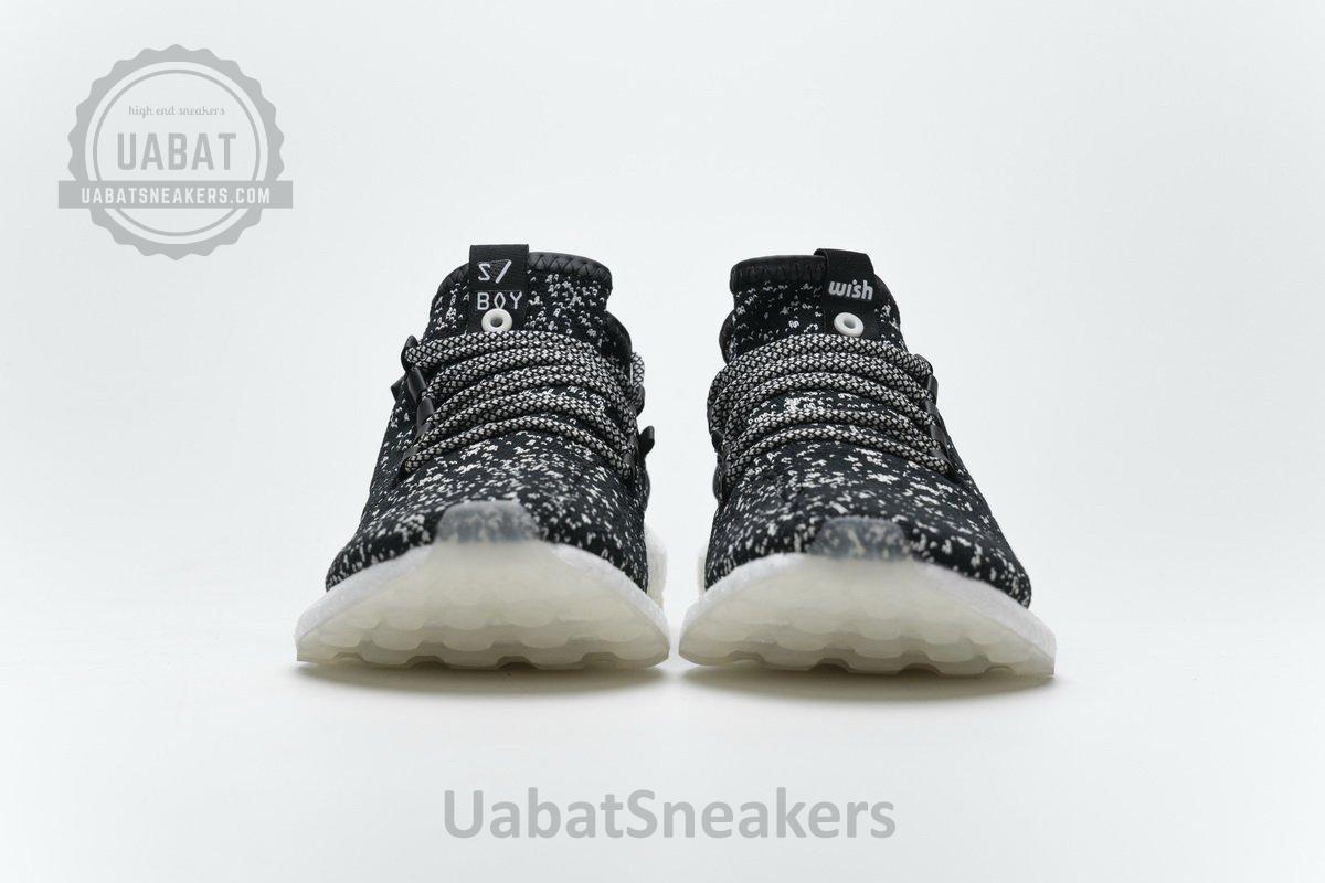 Sneakerboy x Wish x adidas Pure Boost Glow in the dark Real Boos S80980 - Image 7