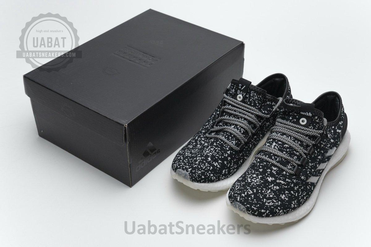 Sneakerboy x Wish x adidas Pure Boost Glow in the dark Real Boos S80980 - Image 3