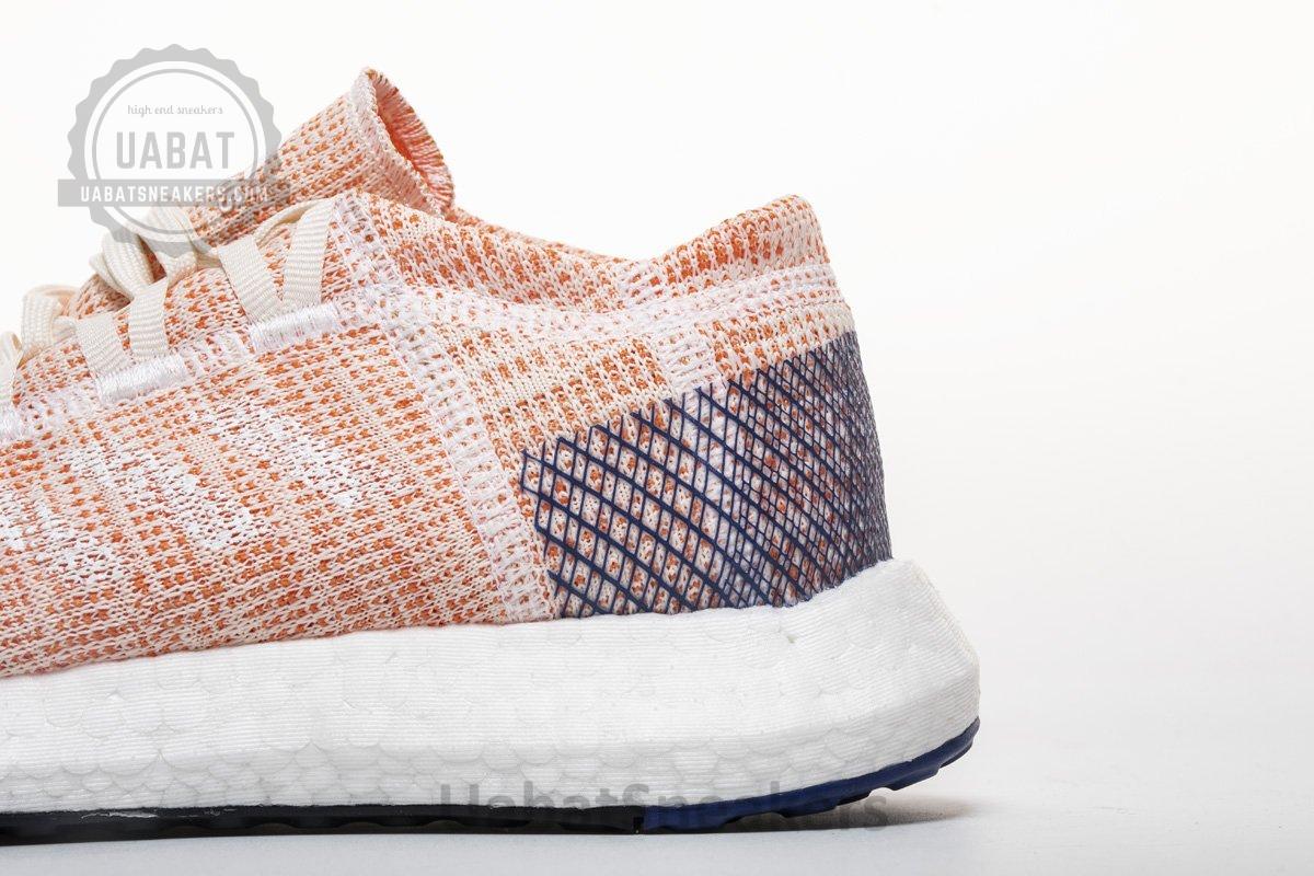 Adidas Pure Boost GO "Cloud White/Cloud White/Mystery Ink" B75666 - Image 17