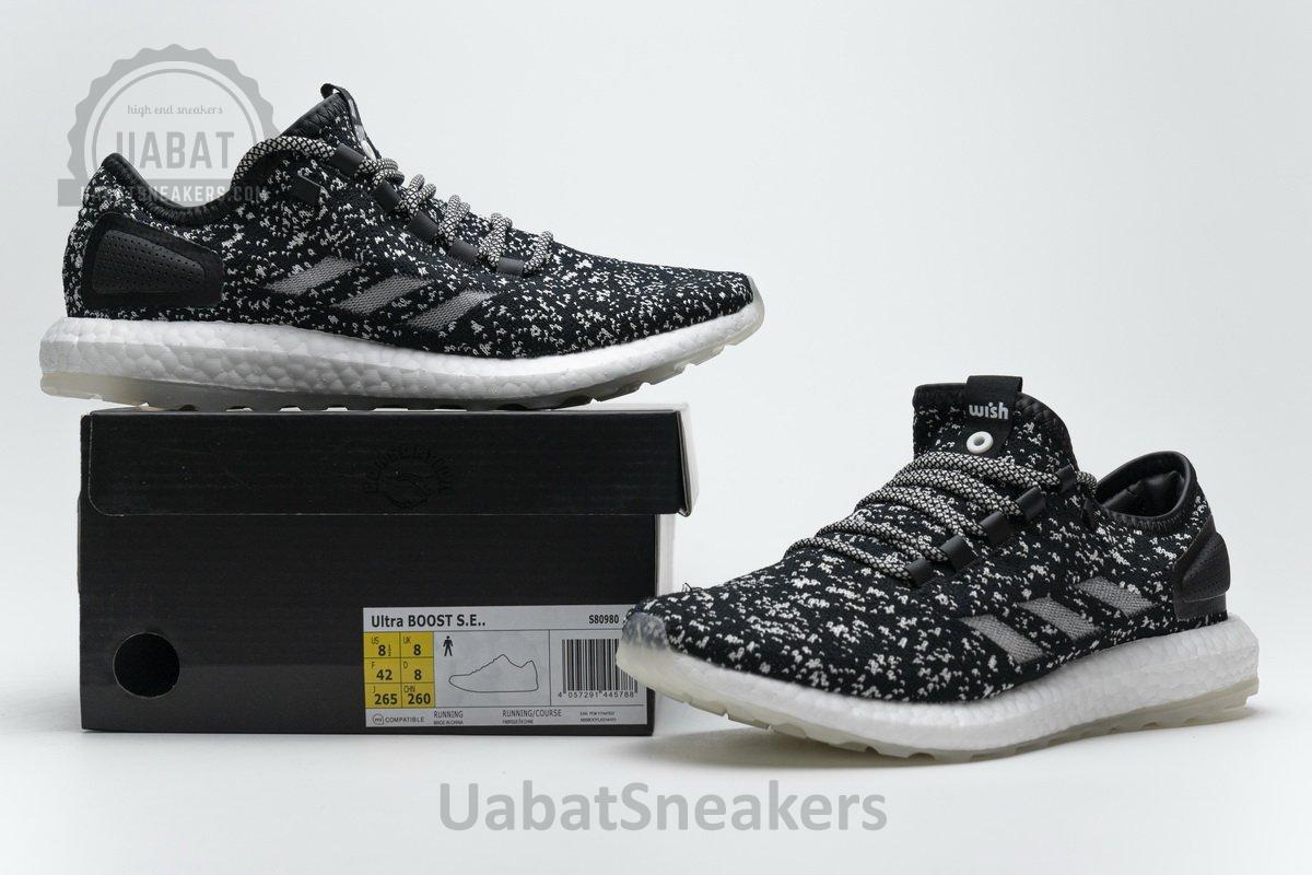 Sneakerboy x Wish x adidas Pure Boost Glow in the dark Real Boos S80980 - Image 2