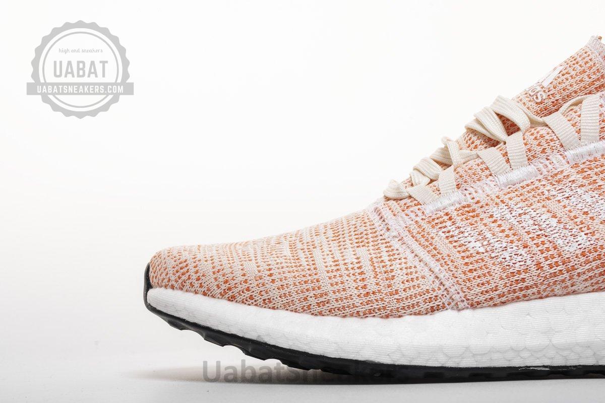 Adidas Pure Boost GO "Cloud White/Cloud White/Mystery Ink" B75666 - Image 18