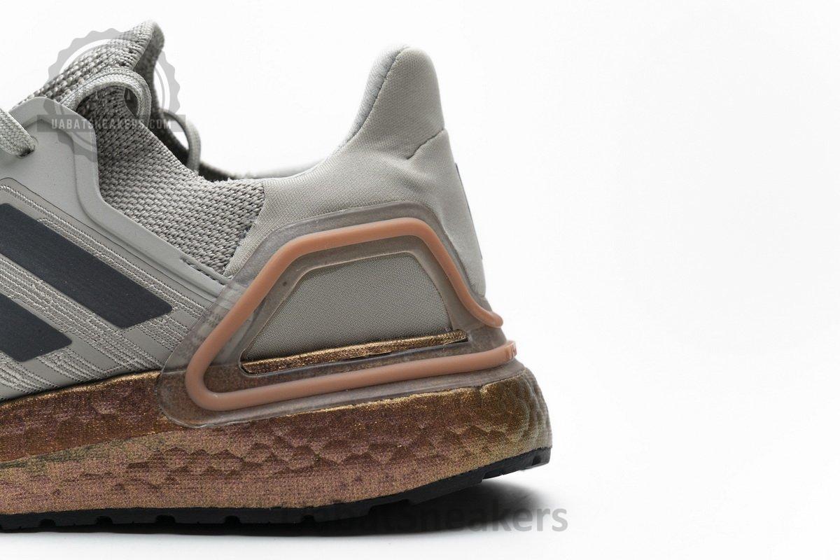 FV4389 adidas Ultra BOOST 20 CONSORTIUM Metal Grey and Coral Real Boost - Image 16