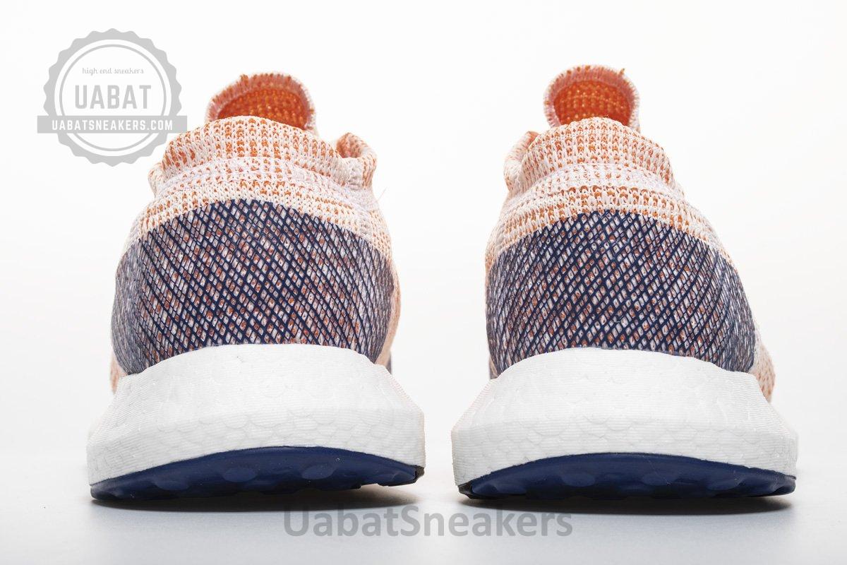 Adidas Pure Boost GO "Cloud White/Cloud White/Mystery Ink" B75666 - Image 3