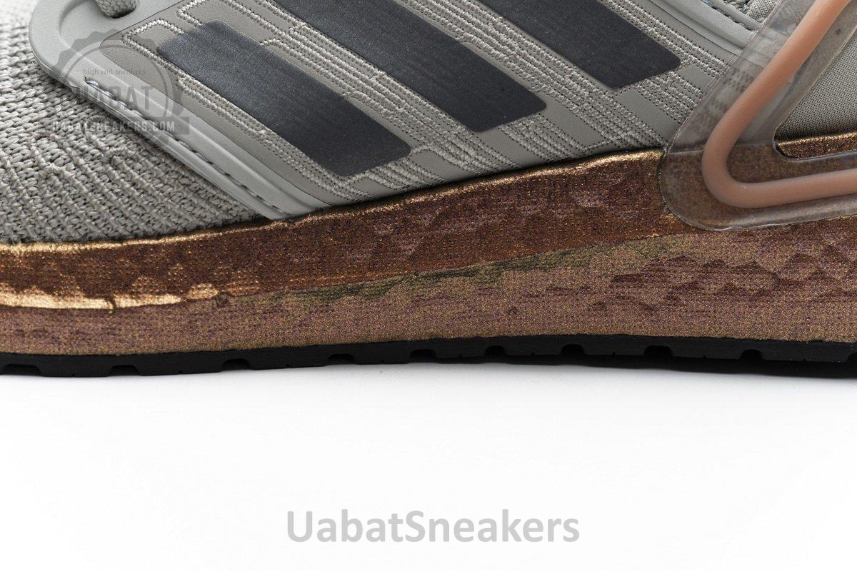 FV4389 adidas Ultra BOOST 20 CONSORTIUM Metal Grey and Coral Real Boost - Image 17