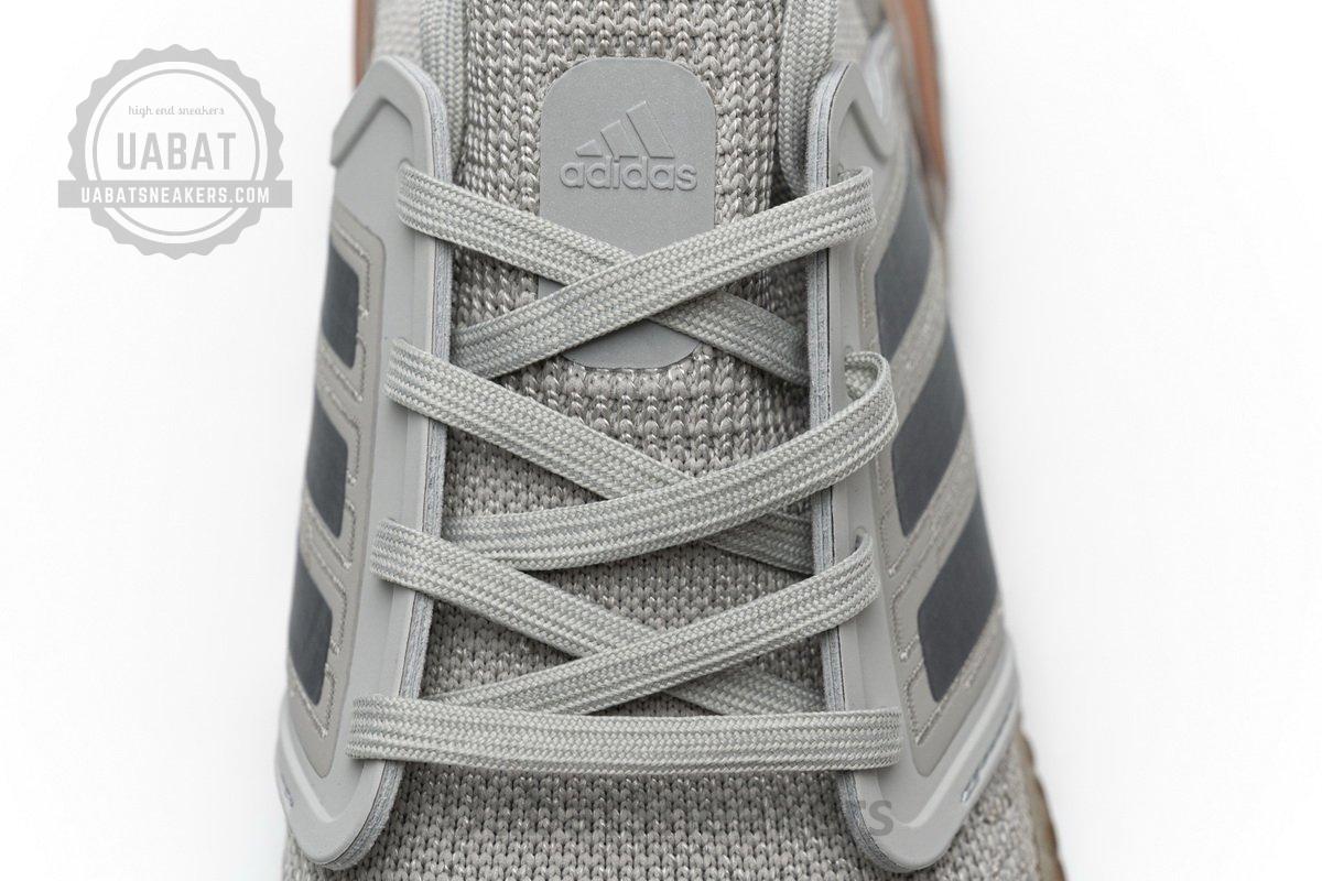 FV4389 adidas Ultra BOOST 20 CONSORTIUM Metal Grey and Coral Real Boost - Image 10