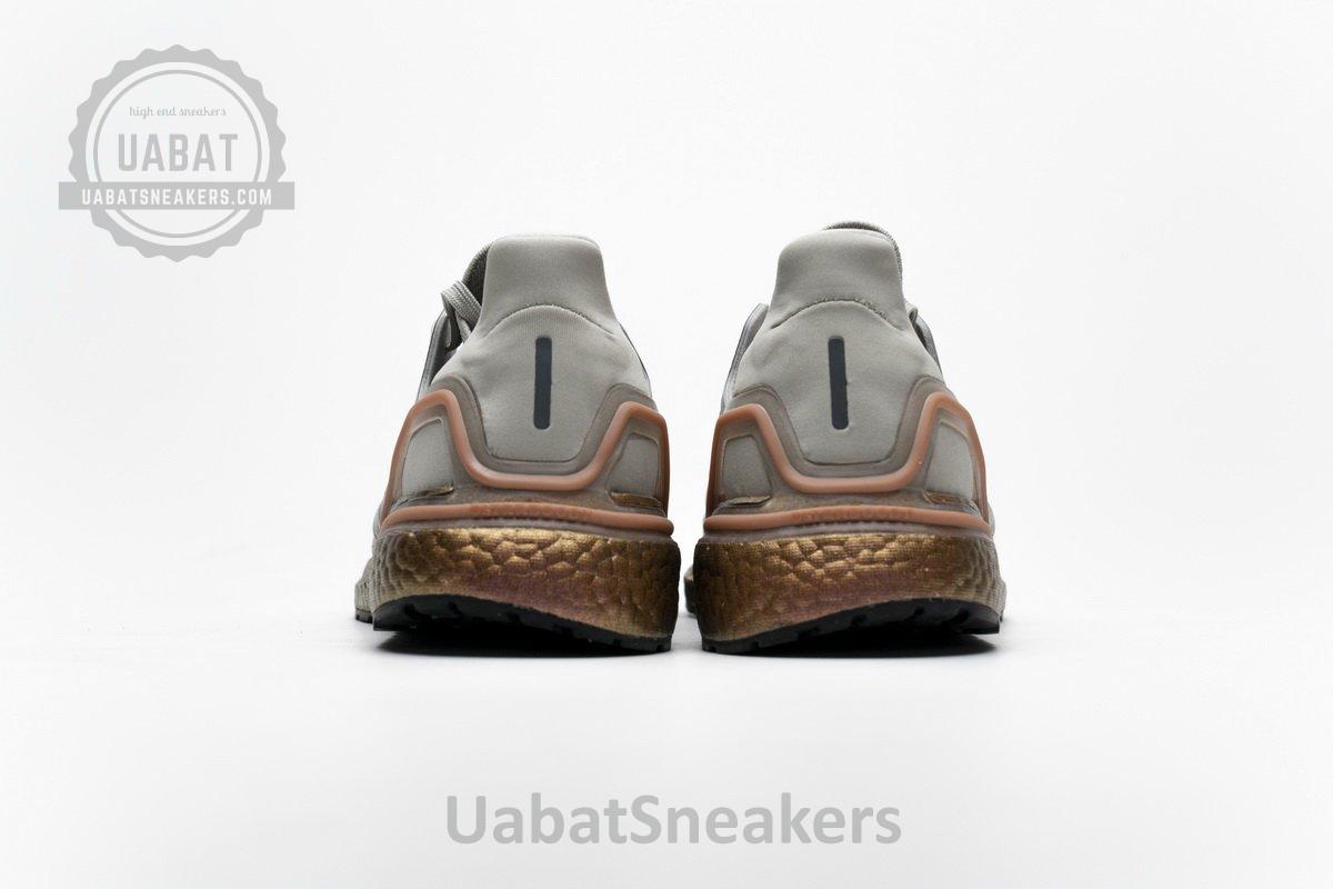 FV4389 adidas Ultra BOOST 20 CONSORTIUM Metal Grey and Coral Real Boost - Image 7