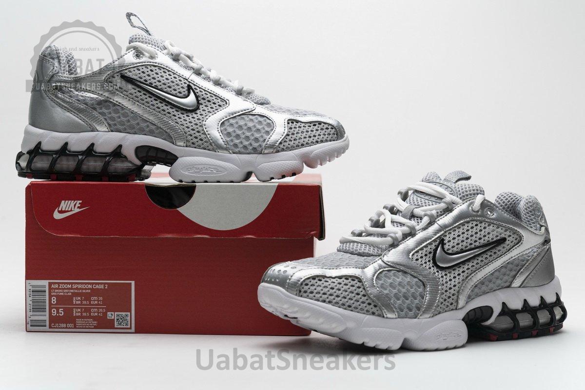 CD3613-001 Nike Spiridon Cage 2 Metallic Silver - Image 2