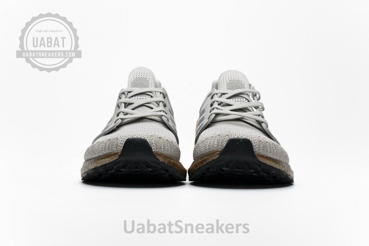 FV4389 adidas Ultra BOOST 20 CONSORTIUM Metal Grey and Coral Real Boost - Image 4
