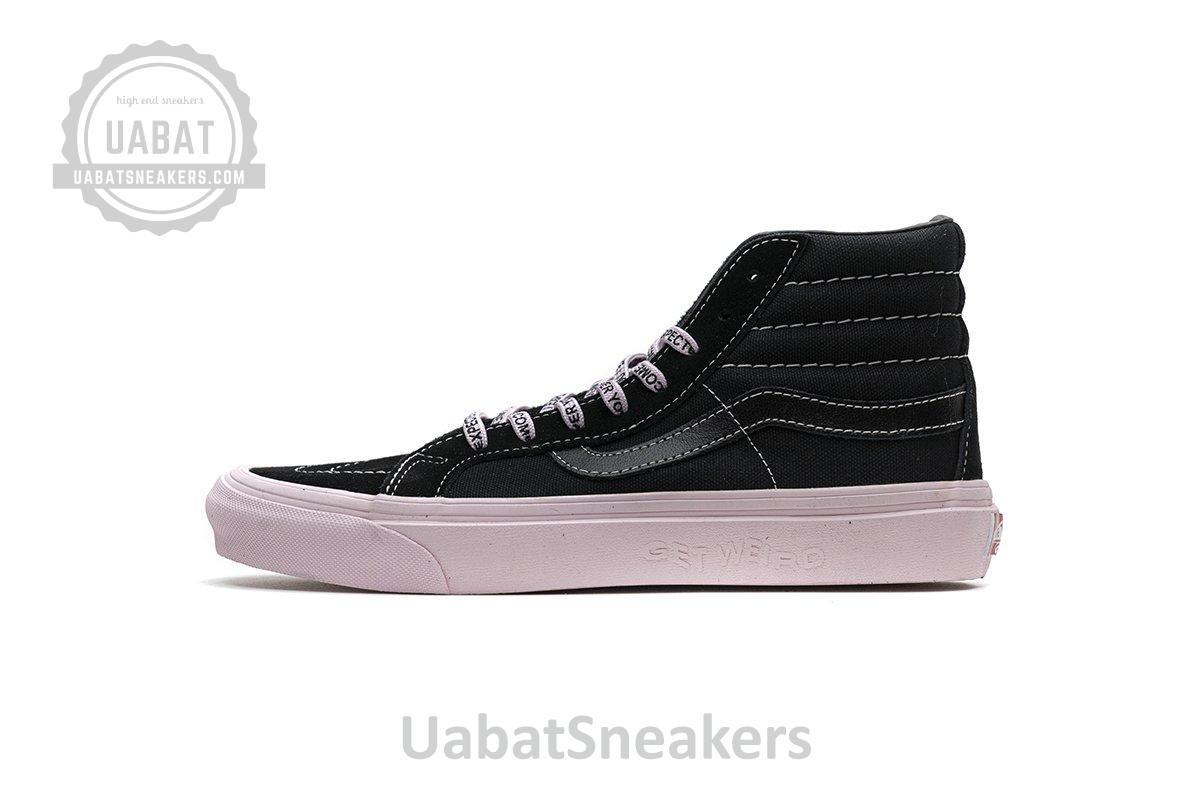 VN0A36C7OYN Vans OG SK8-HI LX Black Pink - Image 15