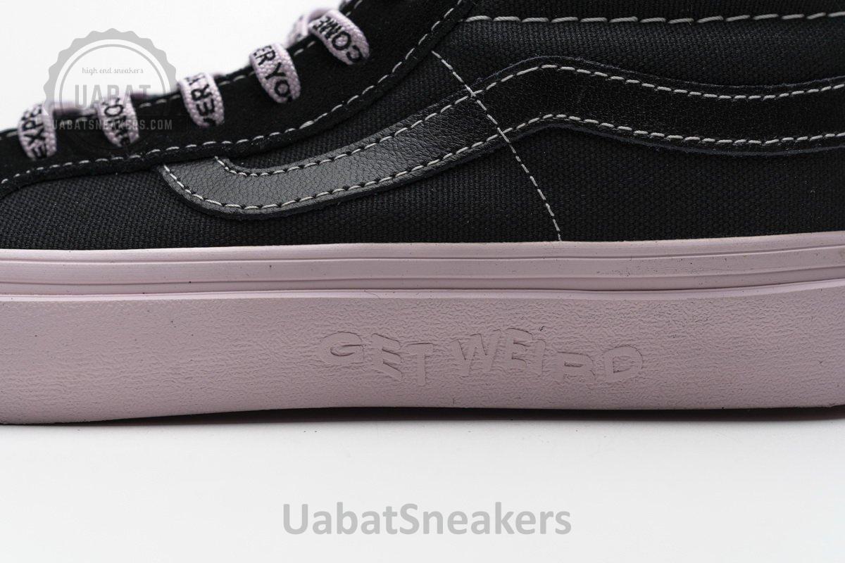 VN0A36C7OYN Vans OG SK8-HI LX Black Pink - Image 18