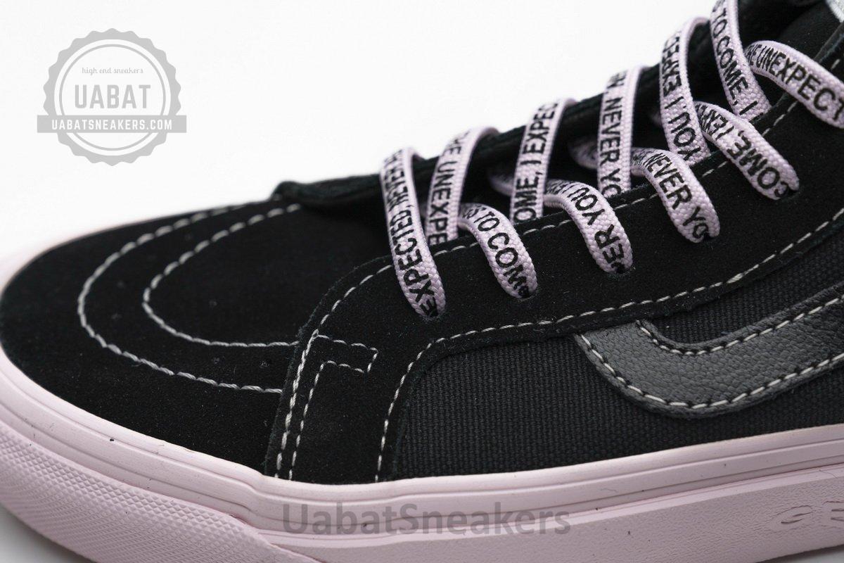 VN0A36C7OYN Vans OG SK8-HI LX Black Pink - Image 17