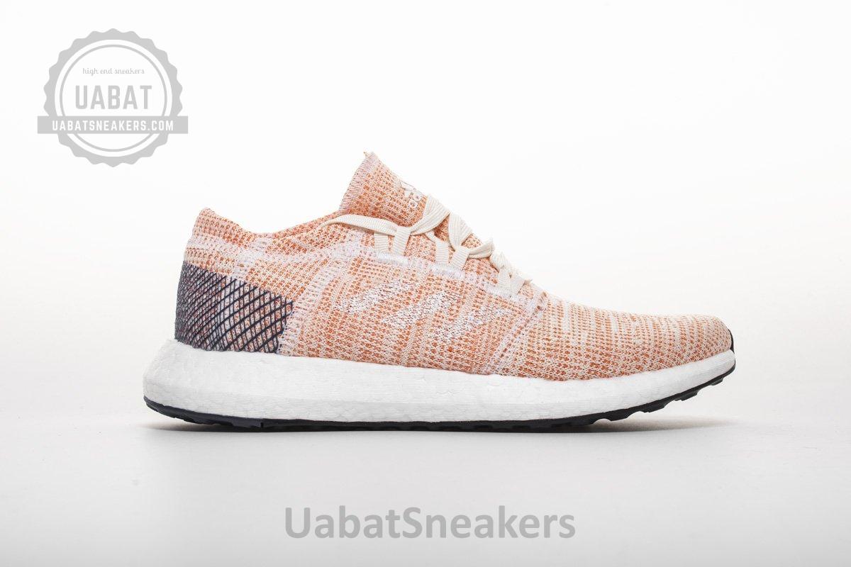 Adidas Pure Boost GO "Cloud White/Cloud White/Mystery Ink" B75666 - Image 19