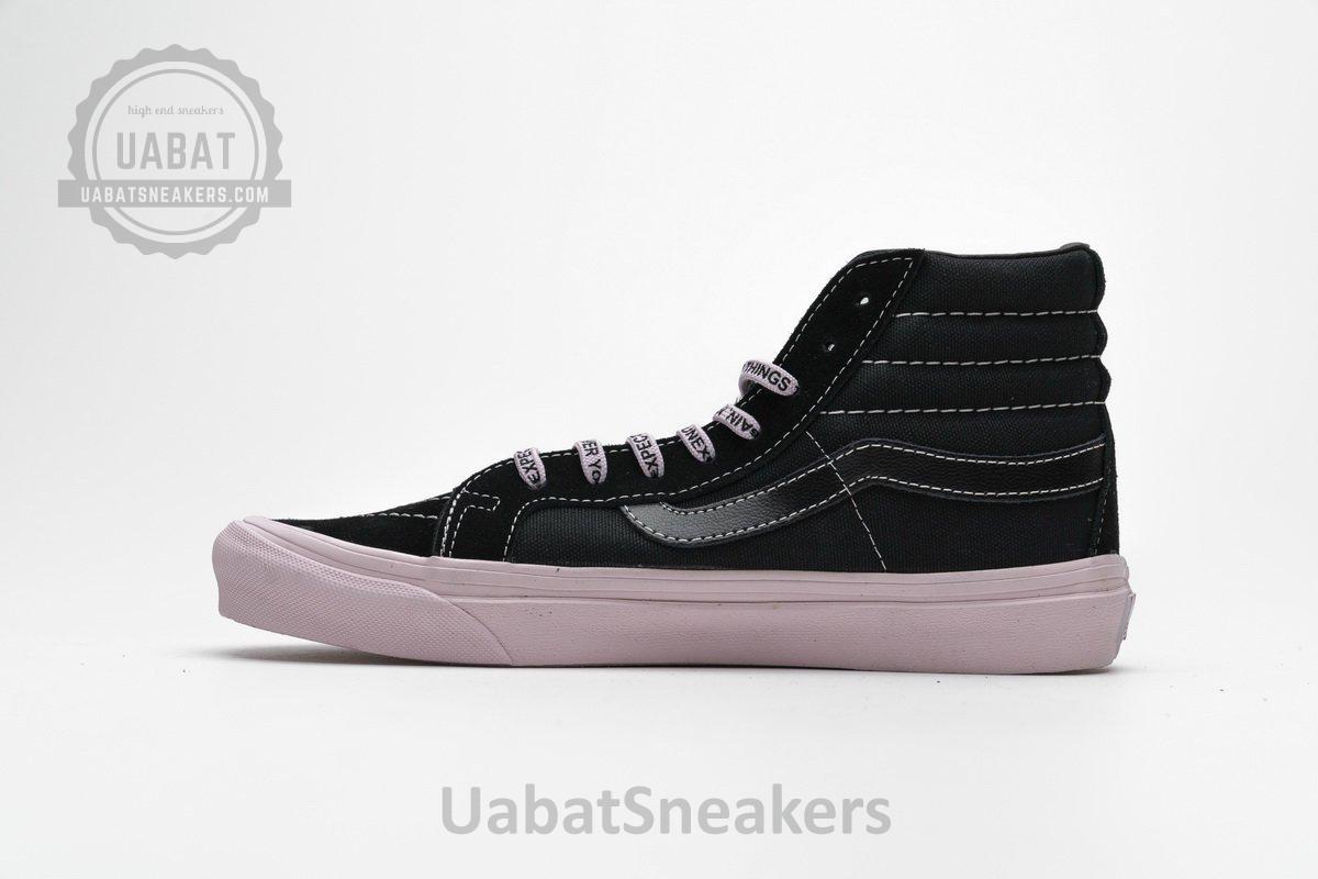 VN0A36C7OYN Vans OG SK8-HI LX Black Pink