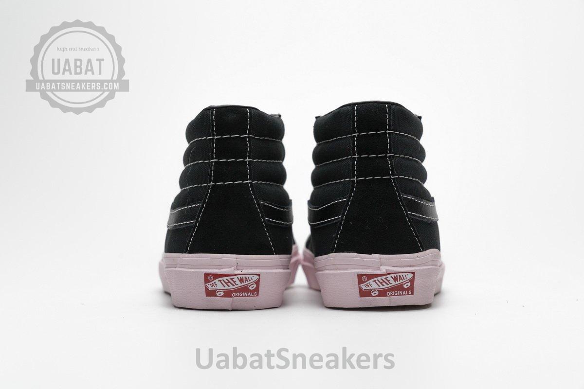 VN0A36C7OYN Vans OG SK8-HI LX Black Pink - Image 7