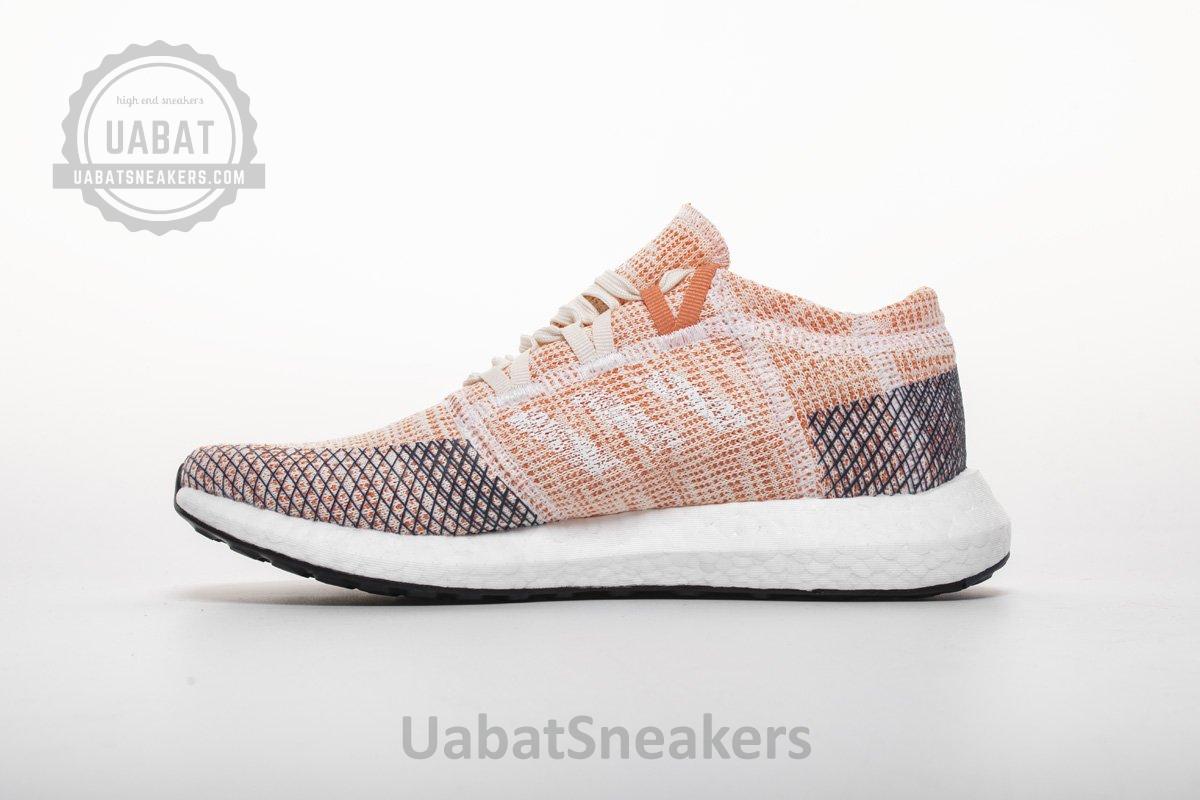 Adidas Pure Boost GO "Cloud White/Cloud White/Mystery Ink" B75666 - Image 20