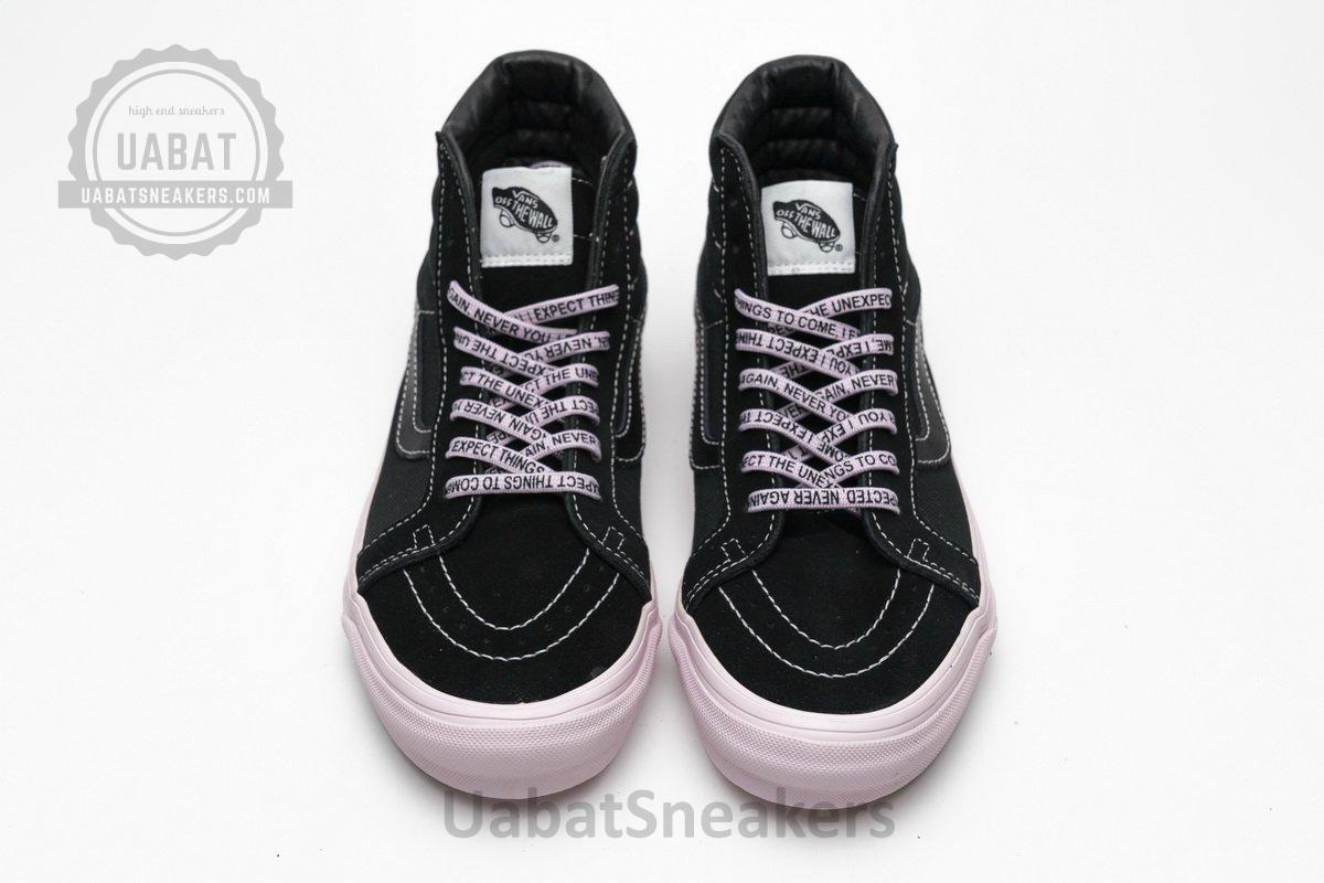VN0A36C7OYN Vans OG SK8-HI LX Black Pink - Image 8