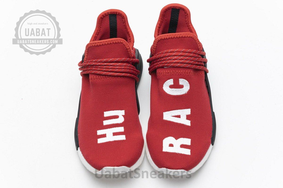 Pharrell Williams x Adidas NMD Human Race “Red” Real Boost BB0616 - Image 5