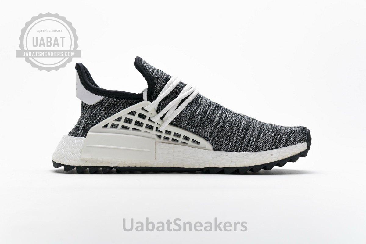 Pharrell Williams x Adidas NMD Human Race “Core Black” Real Boost AC7359 - Image 14