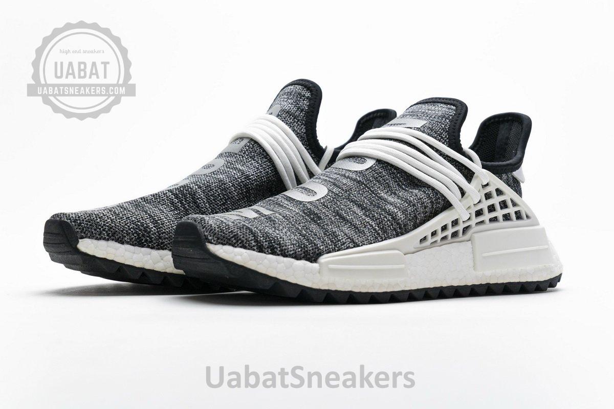 Pharrell Williams x Adidas NMD Human Race “Core Black” Real Boost AC7359 - Image 5