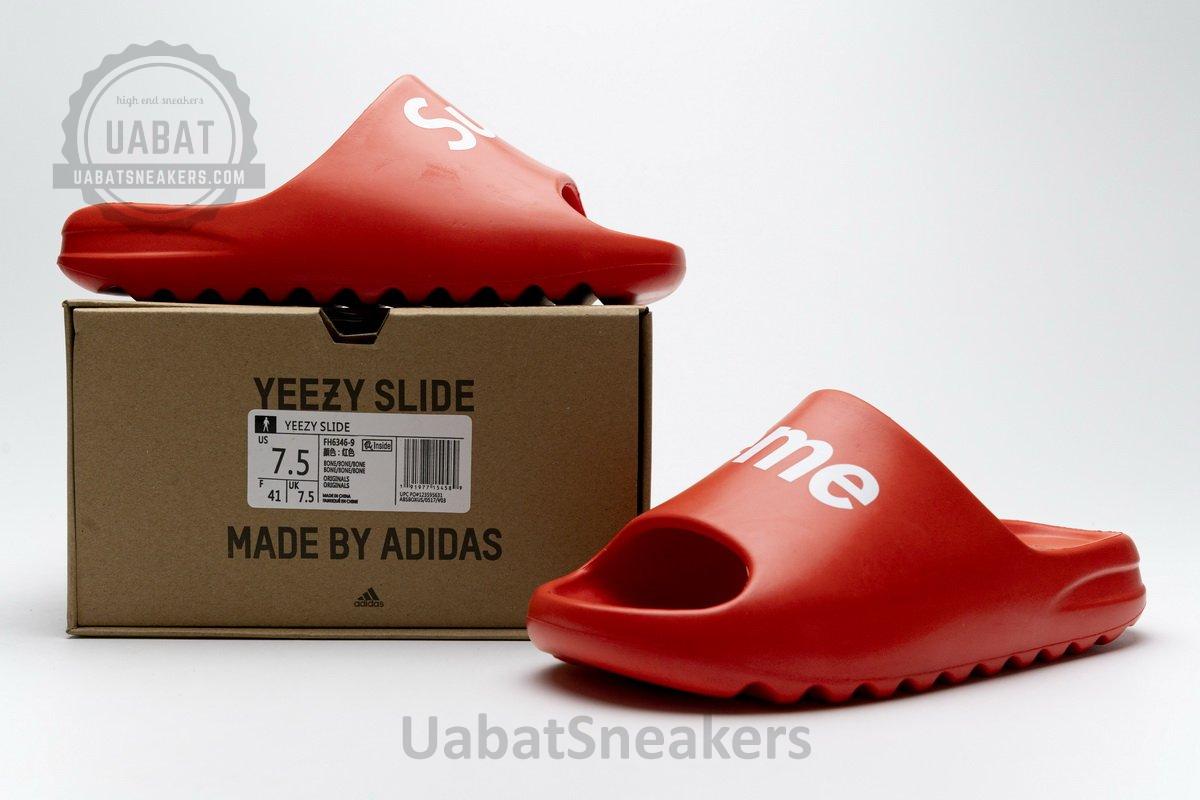 FH6346-9 adidas Yeezy Slide Red - Image 2