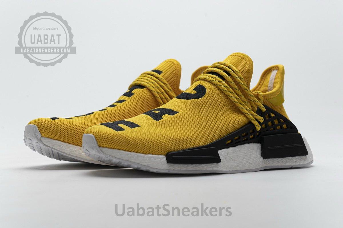 Pharrell Williams x Adidas NMD Human Race “Yellow” Real Boost BB0619 - Image 6