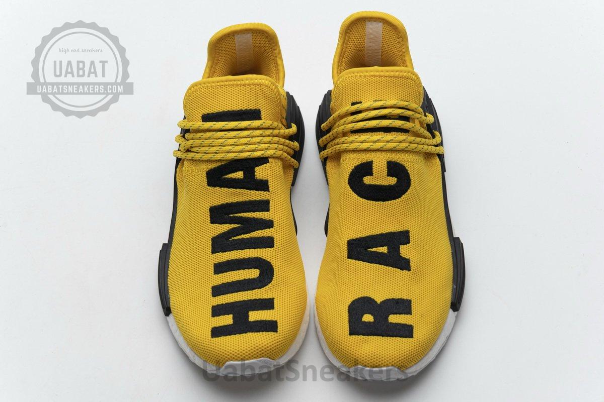 Pharrell Williams x Adidas NMD Human Race “Yellow” Real Boost BB0619 - Image 5