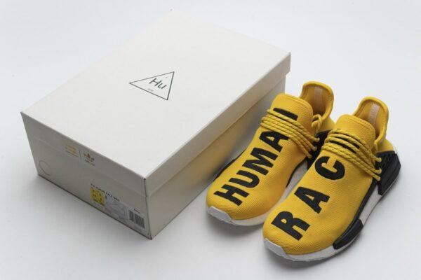 Pharrell Williams x Adidas NMD Human Race “Yellow” Real Boost BB0619 - Image 2