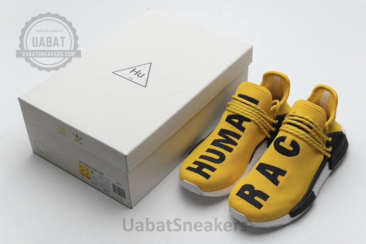 Pharrell Williams x Adidas NMD Human Race “Yellow” Real Boost BB0619 - Image 2