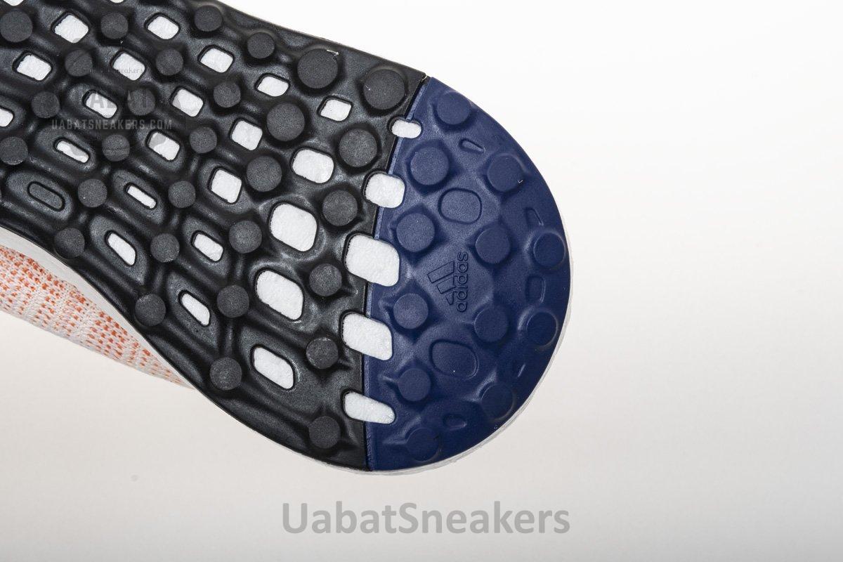 Adidas Pure Boost GO "Cloud White/Cloud White/Mystery Ink" B75666 - Image 5