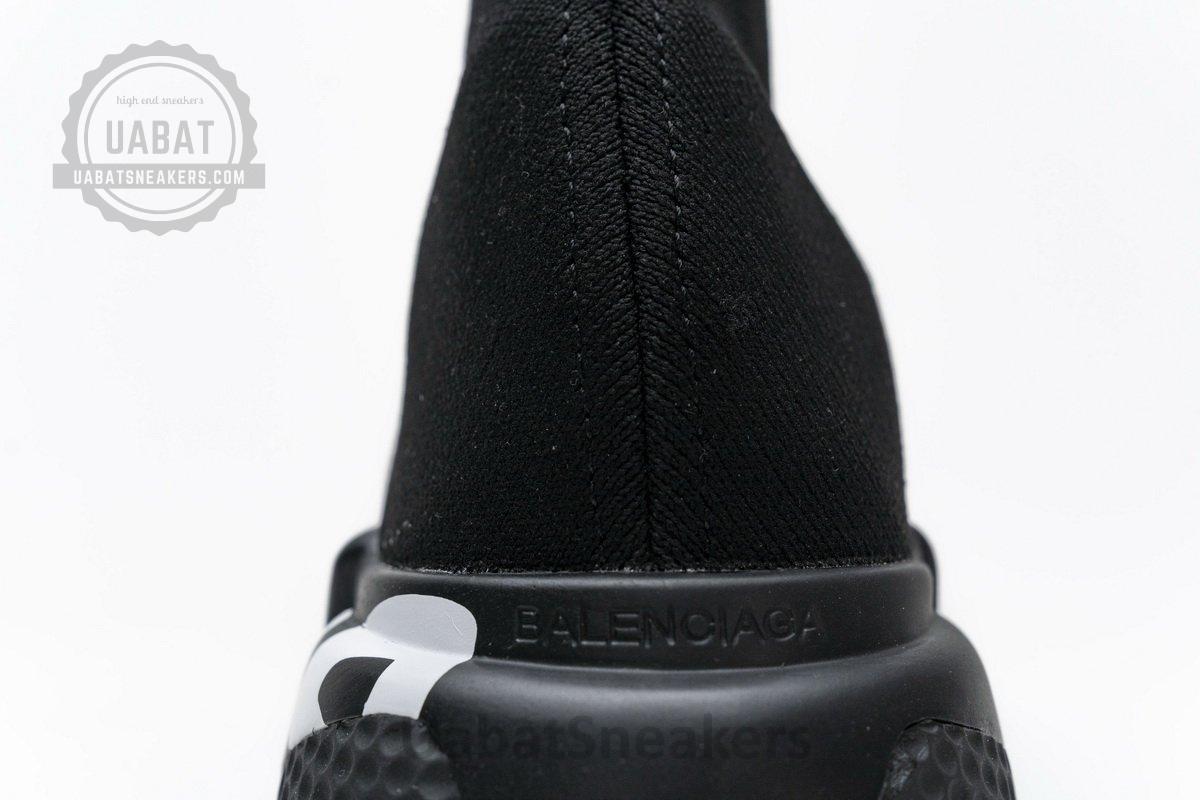 Balenciaga Stretch Mesh High Top Sneaker All Black - Image 8