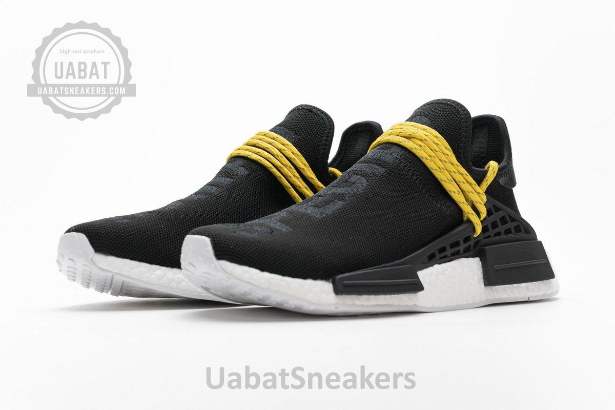 Pharrell Williams x Adidas NMD Human Race “Black” Real Boost BB3068 - Image 7
