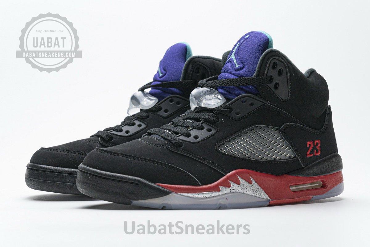 CZ1786-001 Air Jordan 5 Retro Top 3 Black - Image 6