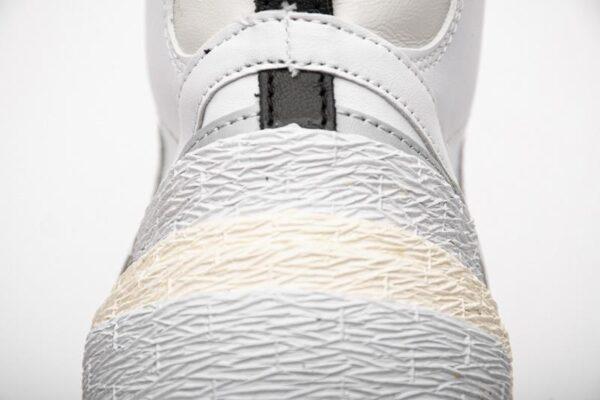 BV0072-100 Sacai x Nike Blazer Mid White Grey - Image 12