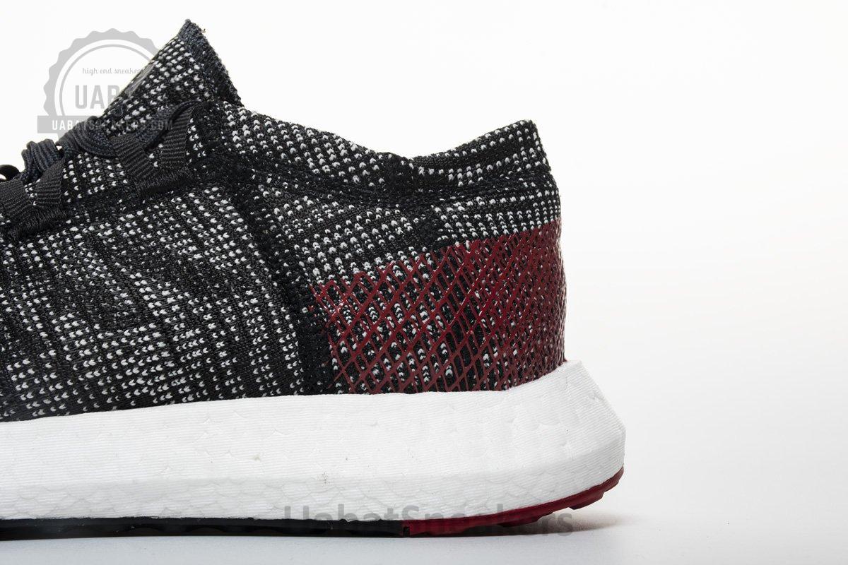 Adidas Pure Boost GO "Carbon/Core Black/Power Red" AH2323 - Image 15