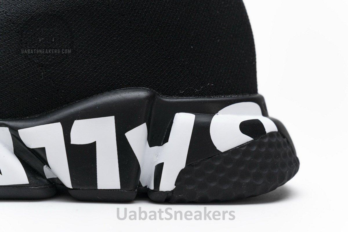 Balenciaga Stretch Mesh High Top Sneaker All Black - Image 10