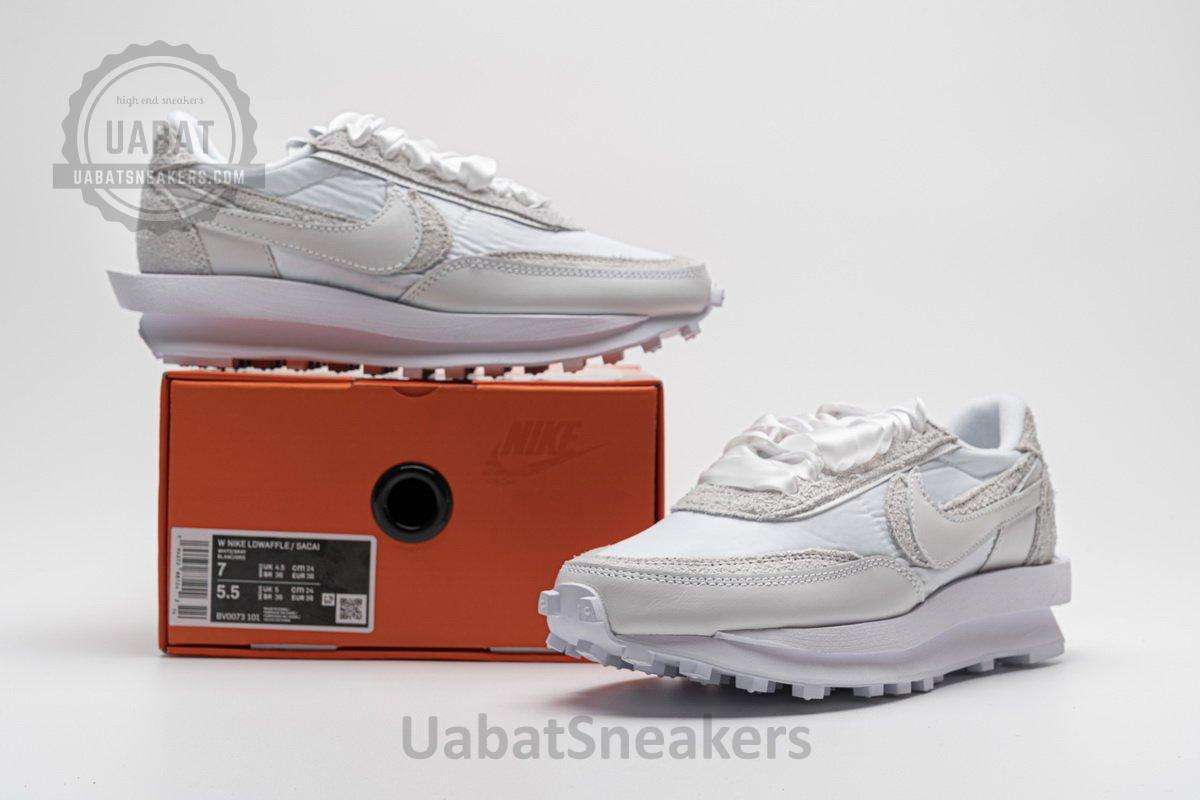 BV0073-101 Nike LD Waffle Sacai White Nylon - Image 4