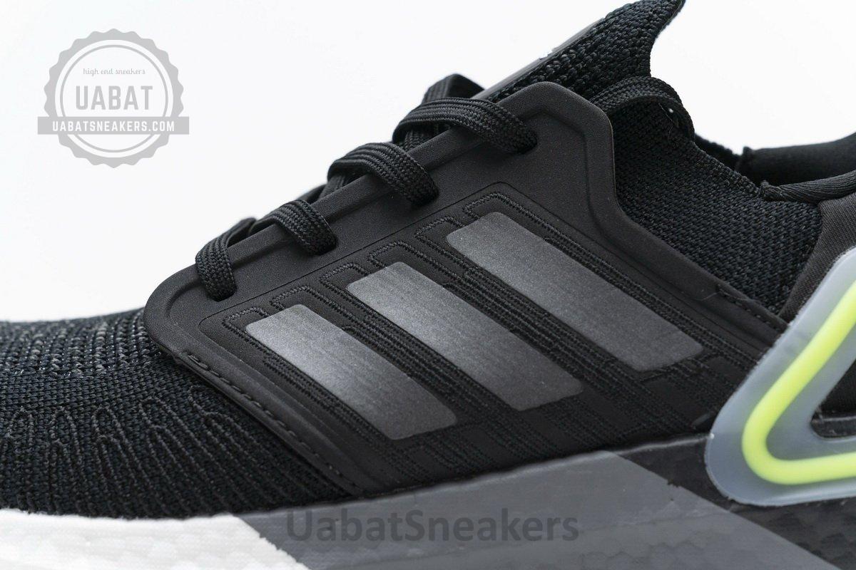 FY3452 adidas Ultra BOOST 20 CONSORTIUM Black Grey Green Real Boost - Image 10