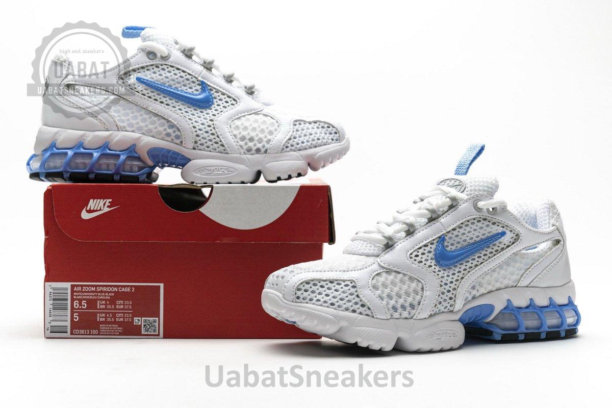 CD3613-100 Stussy X Nike Spiridon Cage 2 University Blue - Image 2