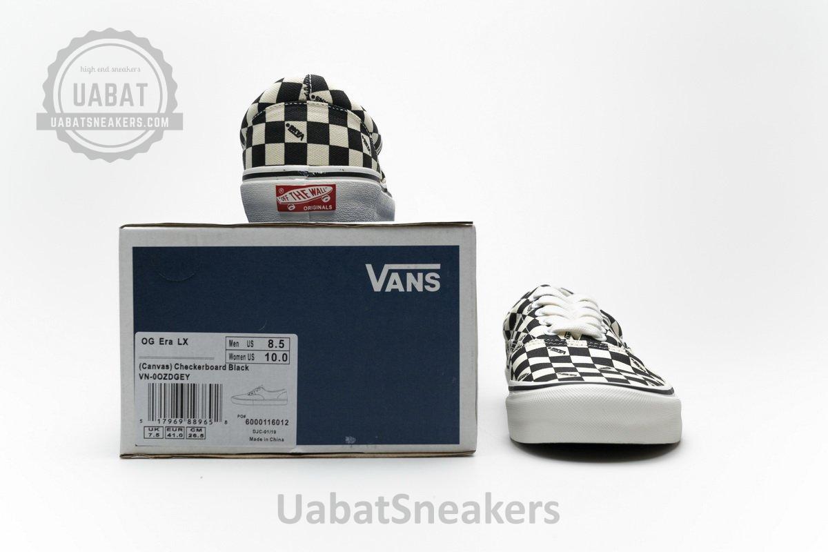 VANS VAULT OG ERA LX Checkerboard Black OG Era LX - Image 3